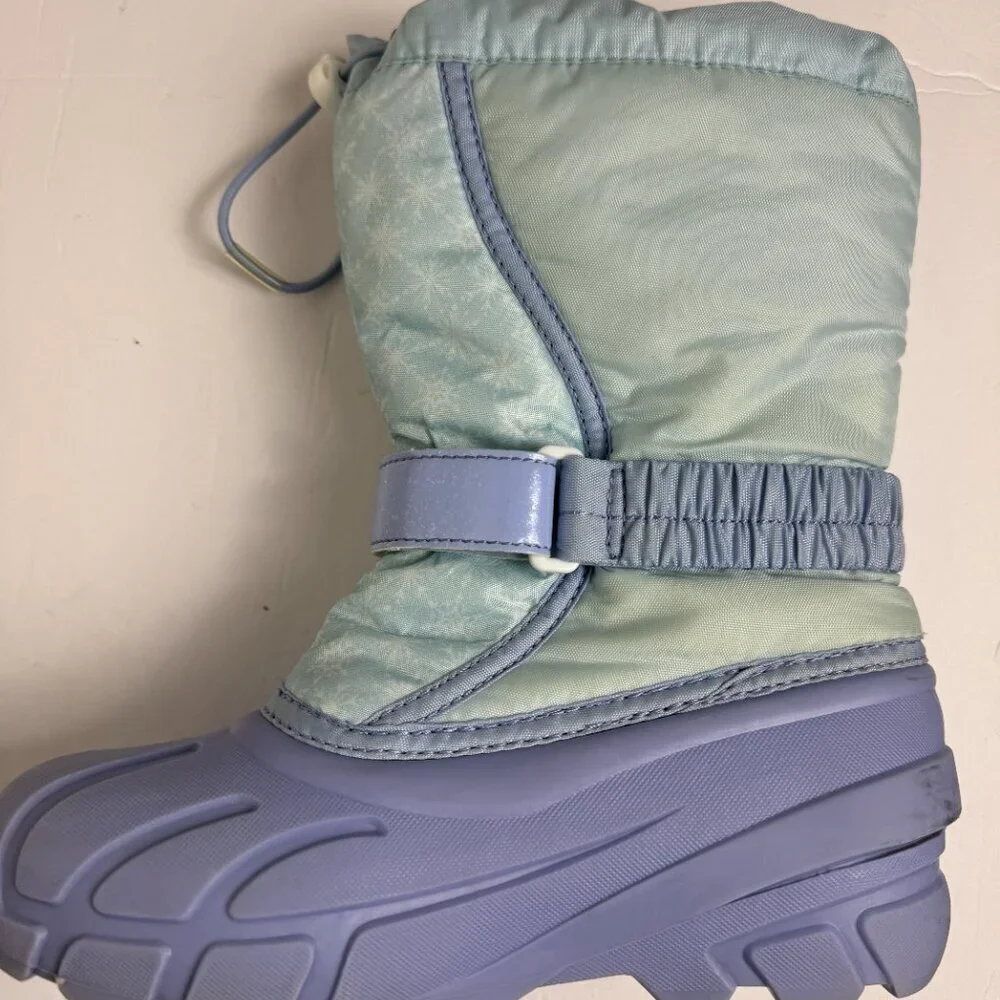 SOREL Disney’s Frozen Blue Snow Boots Size 3